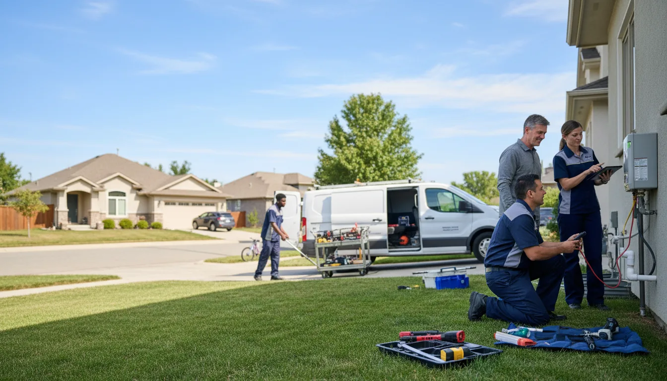 Tankless water heater service in Tarrs, PA